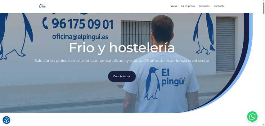 Captura del proyecto Elpingui