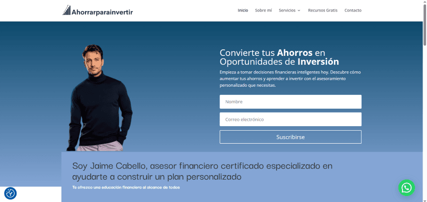 Jaime Cabello — Ahorrar Para Invertir